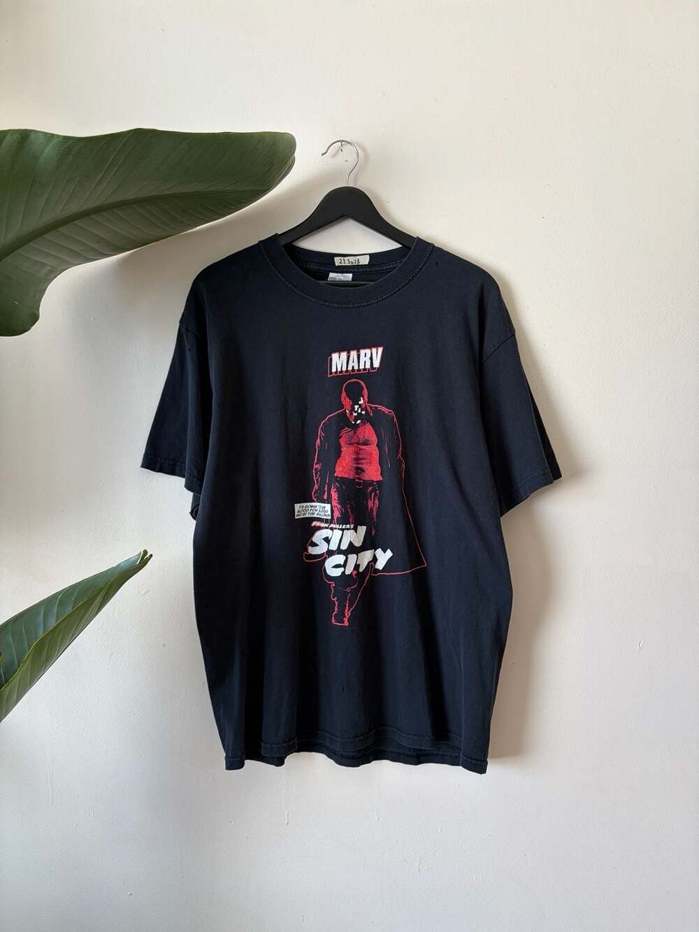Vintage 2005 Frank Miller's Sin City Marv Promo T-Shirt